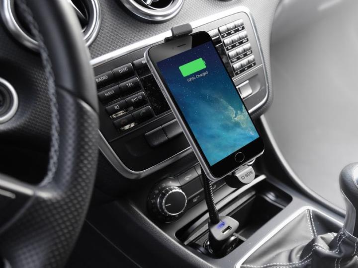 Immagine prodotto SBS Supporto da auto con connettore flash e porta USB per iPhone fino a 5.5Inc