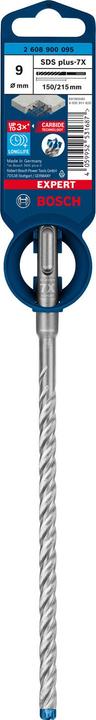 Productafbeelding Bosch Professional Zubehör Expert SDS plus-7X klopboormachine, 9 x 150 x 215 mm (9 millimeter)
