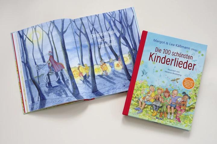 Produktbild Die 100 schönsten Kinderlieder - Mit einfachen Noten und Akkorden für Gitarre und Klavier (Deutsch, Lea Kmann Margot Kmann, 2021)