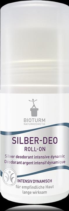 Image du produit Bioturm Déodorant à bille argenté Silver Deodorant Intensive Dynamic N° 41 (Roll-on, 50 ml)