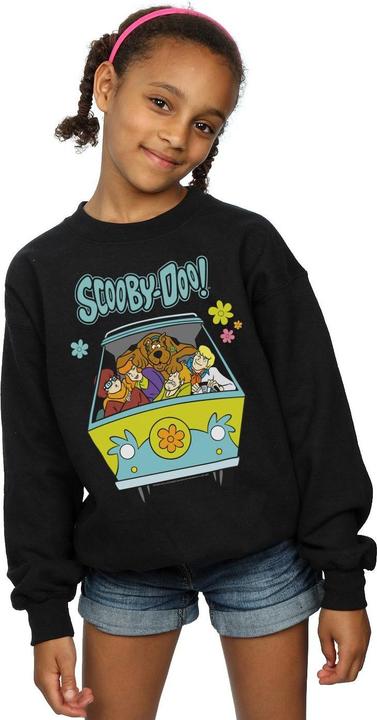 Produktbild Scooby Doo Mystery Machine Group Sweatshirt Mädchen (128)
