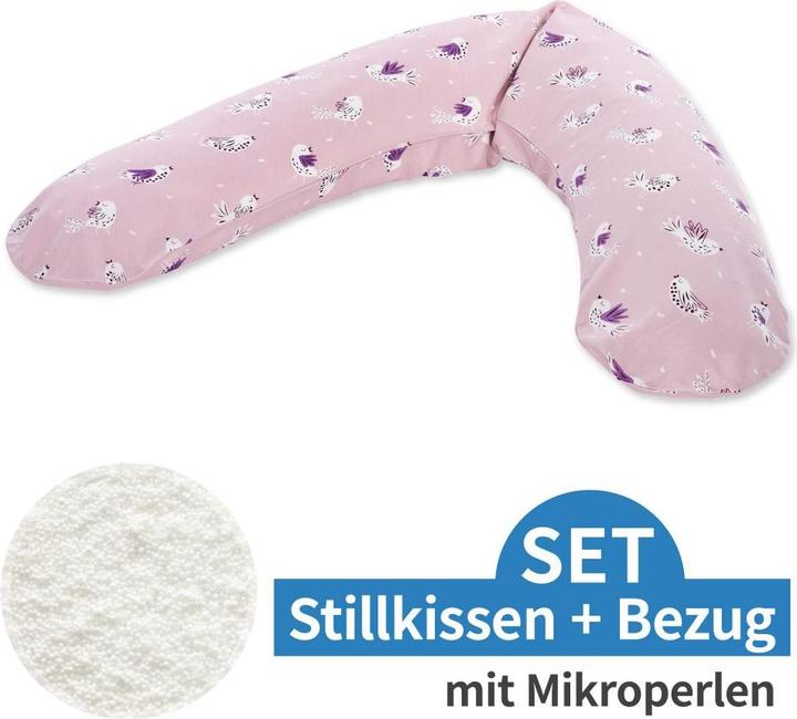 Produktbild Theraline Stillkissen "Das Komfort" mit Microperlenfüllung inkl. Bezug 180 cm (34 cm)