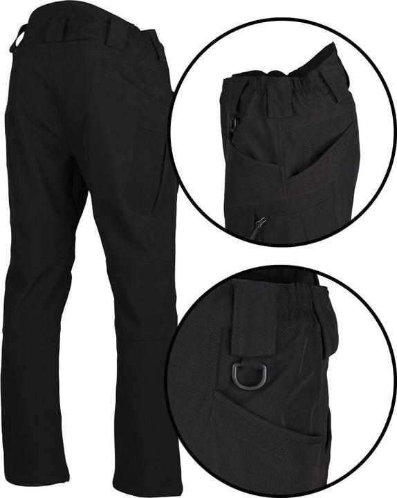 Immagine prodotto Mil-tec Pantaloni softshell 'Assault' neri M (M)