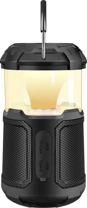 Productafbeelding BT 300 Bluetooth®-luidspreker AUX, Buiten, USB Zwart (10 h, Oplaadbare batterij)