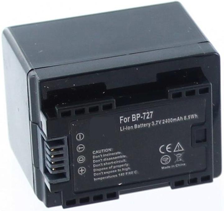 Actual product image AGI Battery compatible with Canon LEGRIA HF R606 - Battery - 2,400 mAh (Camera battery)