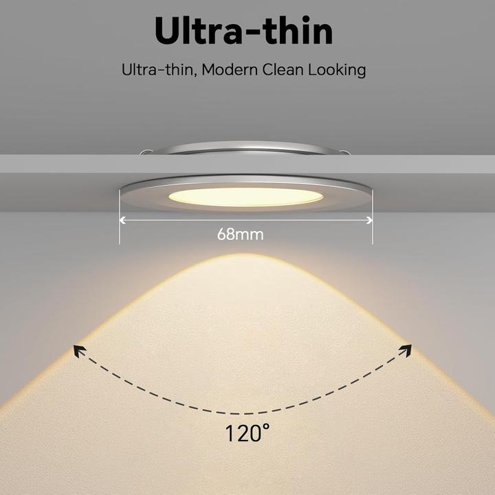 Produktbild Acegoo 4 x LED-Einbaustrahler (215 lm)