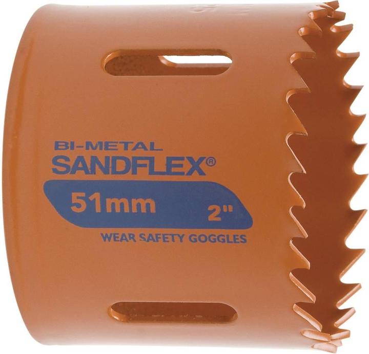Bahco Sandflex bi-metal hole saw for metal/wood panels/plastic 68 mm - cardboard packaging (68 mm)