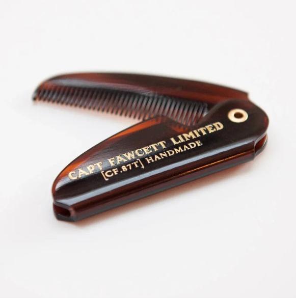 Produktbild Captain Fawcett Folding Pocket Moustache Comb