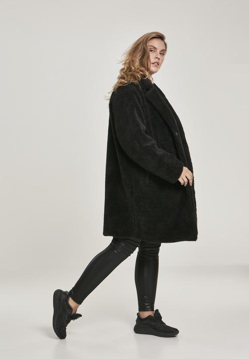 Actual product image Urban Classics Ladies Oversized Sherpa Coat (S)