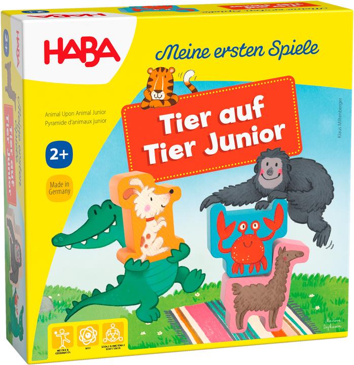 Produktbild Haba Meine ersten Spiele – Tier auf Tier Junior (Deutsch)