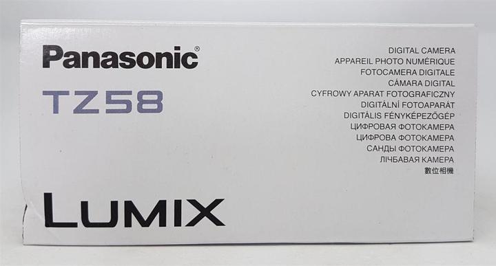 Produktbild Panasonic Lumix TZ58 (4.3 - 86 mm, 16 Mpx, 1/2,3'')