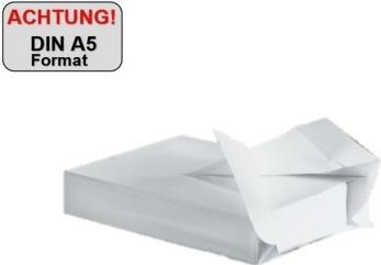 Actual product image Soennecken Copy paper DIN A5 160 g/sqm white 250 sheets/pack. (160 g/m², 250 x, A5)