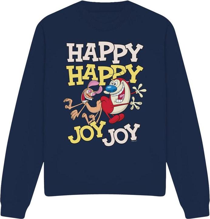 Produktbild Ren & Stimpy Happy Happy Joy Joy Sweatshirt (S)