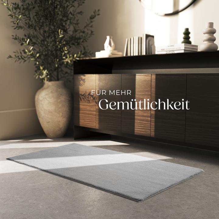Actual product image tectake Short pile carpet Soft Zone (80 x 150 cm)