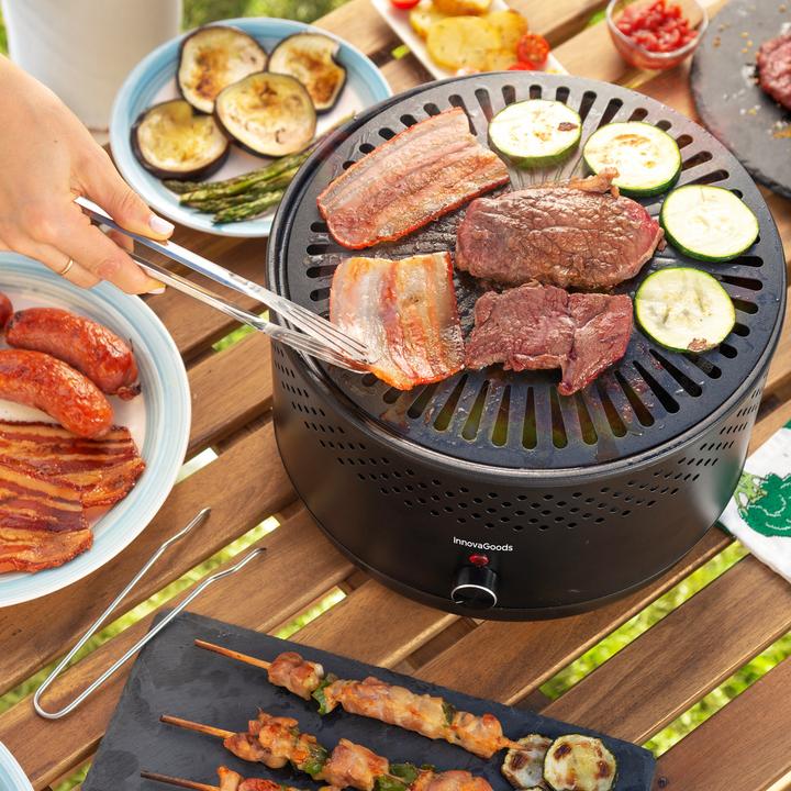 Image du produit InnovaGoods Barbecue portable au charbon sans fumée CleanQ