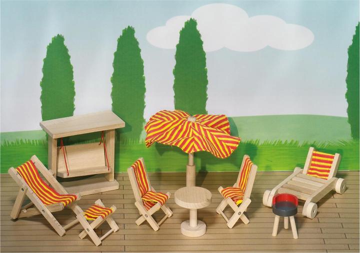 Image du produit Goki Meubles de jardin Maison de poupées