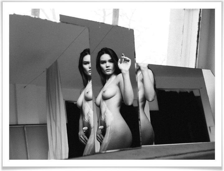 Actual product image Trenddeko In the mirror (120 x 100 cm)