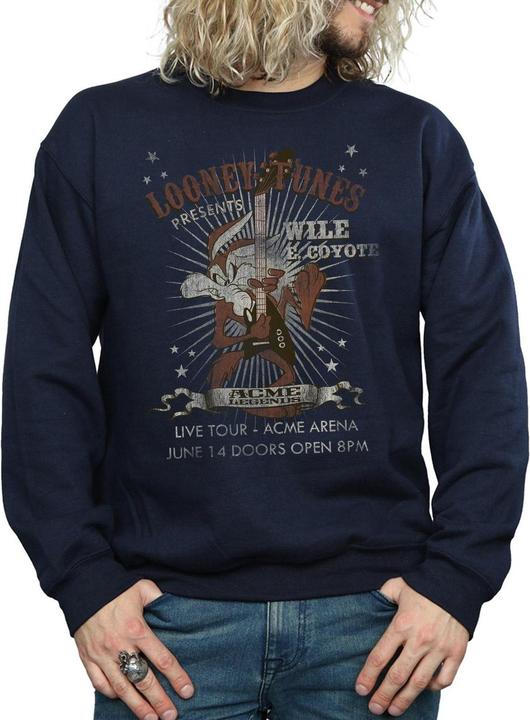 Produktbild Looney Tunes Wile E Coyote Guitar Sweatshirt (L)