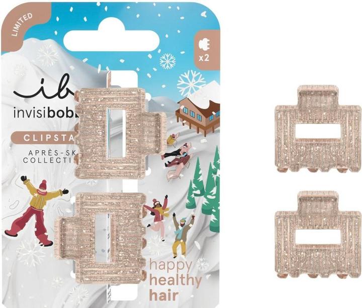 Actual product image Invisibobble Hair clip Clipstar Apres Ski 2 pieces (2 pcs.)
