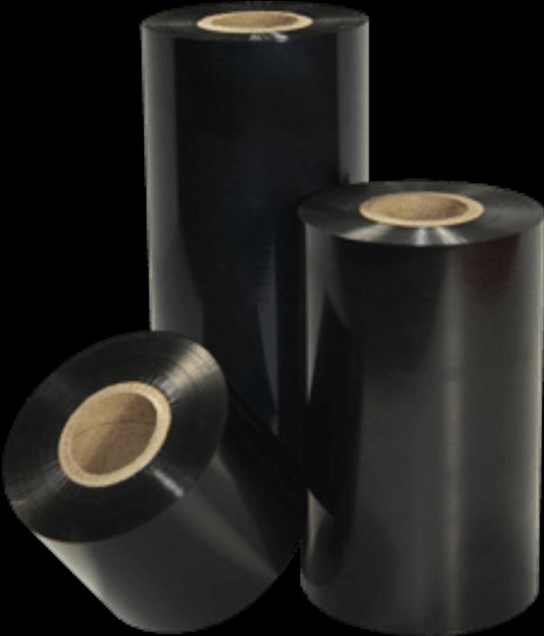 Actual product image Zebra Ribbon, wax/resin, 40mm (4 cm, Black)