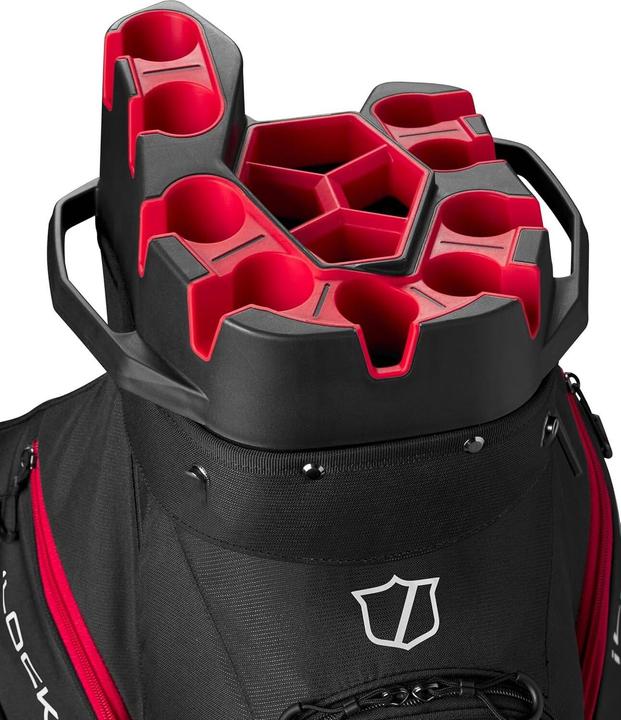 Actual product image Wilson - iLock Cart Bag - Black/Red