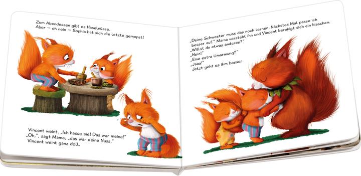 Actual product image Ravensburger My species-appropriate sibling book: Me first! No, me! - Read-aloud story by Nicola Schmidt for (German)