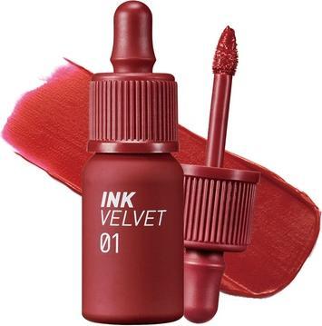 Clio Peripera Ink the Velvet Lip Tint Liquid Lip 0.14 fl oz 001 Good Brick (001 Good Brick)