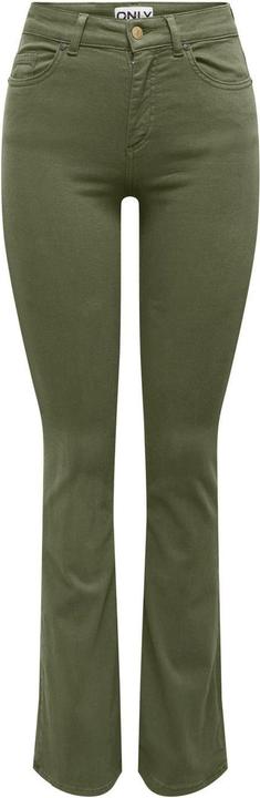 Only Ausgestellt Mittlere Taille Hose Hose mit weitem Beinschnitt