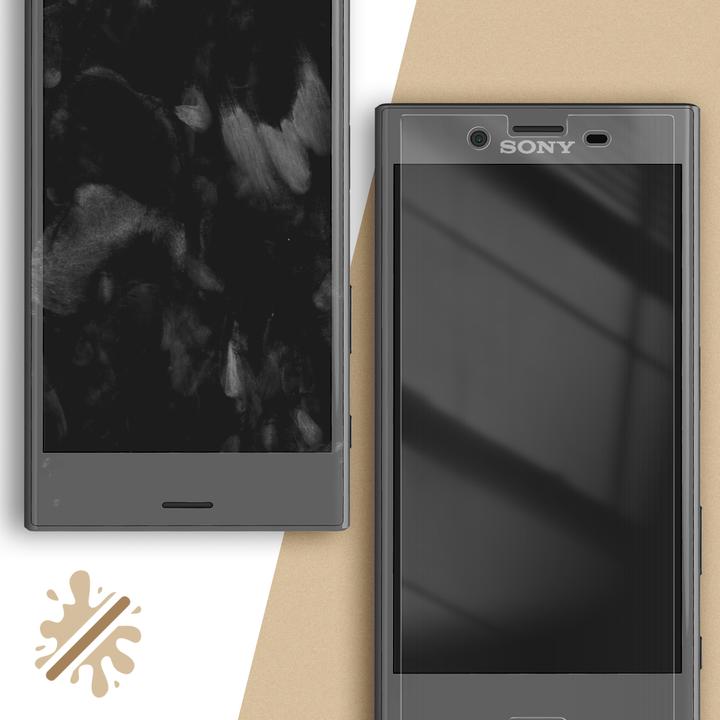Actual product image Avizar Crystal clear film, glass screen protector (1 Piece, Sony Xperia X Compact)