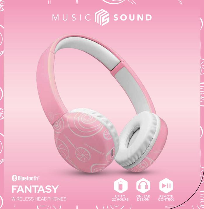 Produktbild Music Sound BTMUSICSOUNDFAN244 (keine Geräuschunterdrückung, 22 h, Kabellos)