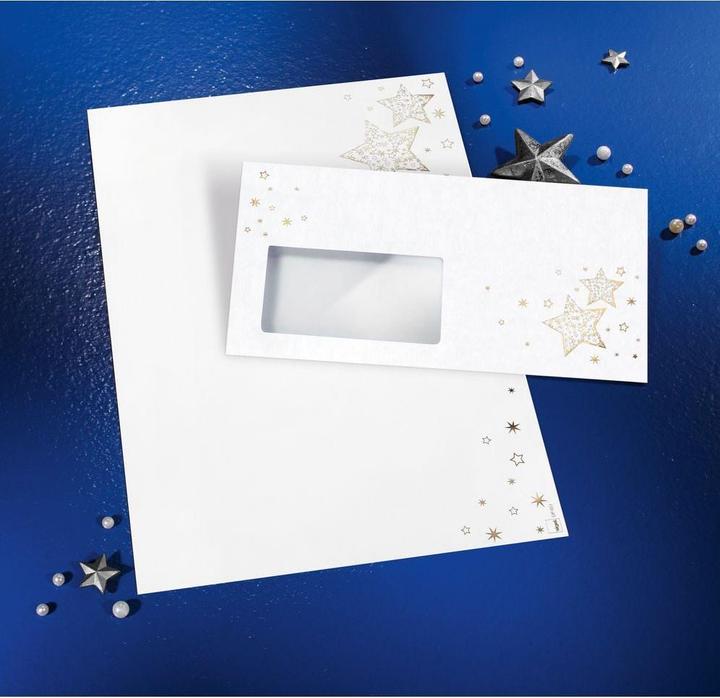 Image du produit Sigel Enveloppe de Noël "Golden Glow (C6/5, 50 x)