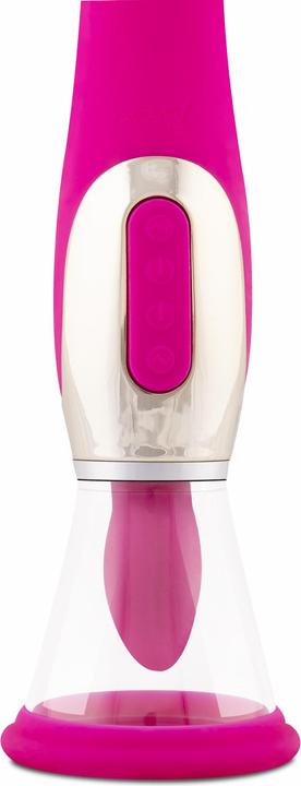 Actual product image Teazers Pleasure Pump mit GPunkt Vibrator Pink