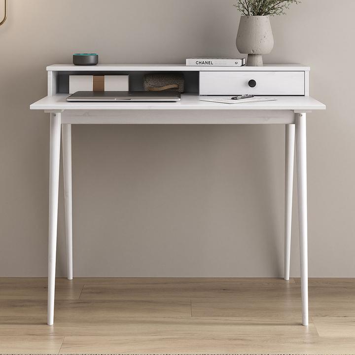 Image du produit IDIMEX Schreibtisch Landhaus mit Schubladen MALINA