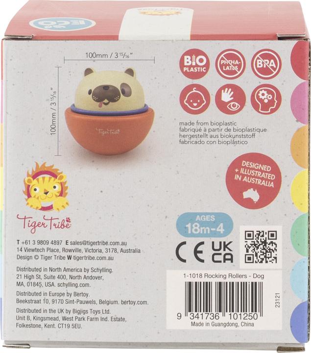 Actual product image Selecta Spielzeug Schaukelrolle - Hund