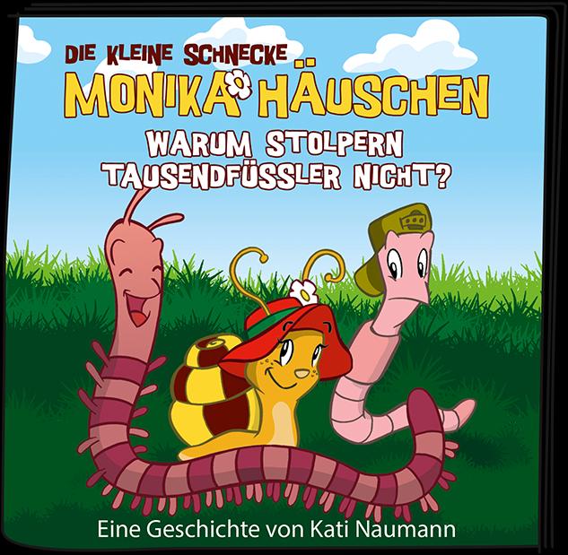 Image du produit Tonies Le petit escargot Monika Häuschen- Pourquoi les mille-pattes ne voyagent-ils pas? (Allemand)