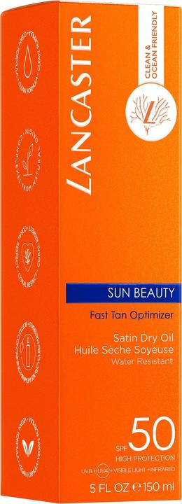 Produktbild Lancaster Oil Sun Protection Factor 50 (Sonnenöl, SPF 50, 150 ml, 203 g)