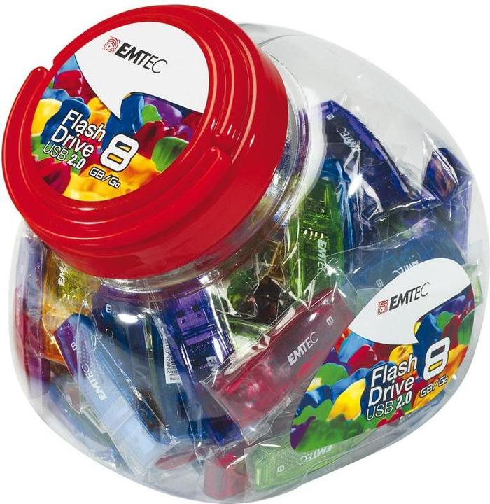 Actual product image Emtec USB key 32 GB C410 USB 2.0 Candy Jar 80 pcs. (32 GB, USB-A)