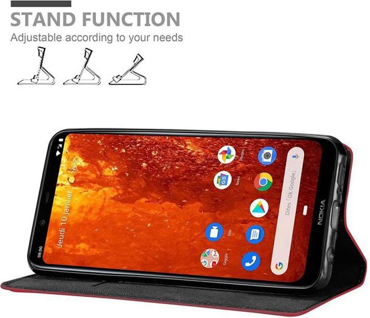 Produktbild Cadorabo Book Invisible Magnet Cover (Nokia 8.1)