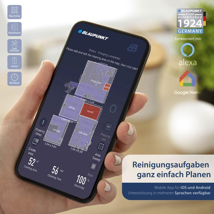 Actual product image Blaupunkt Xtreme Laser (Vacuum mopping robot)