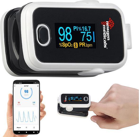 Actual product image Newgen medicals Finger pulse oximeter
