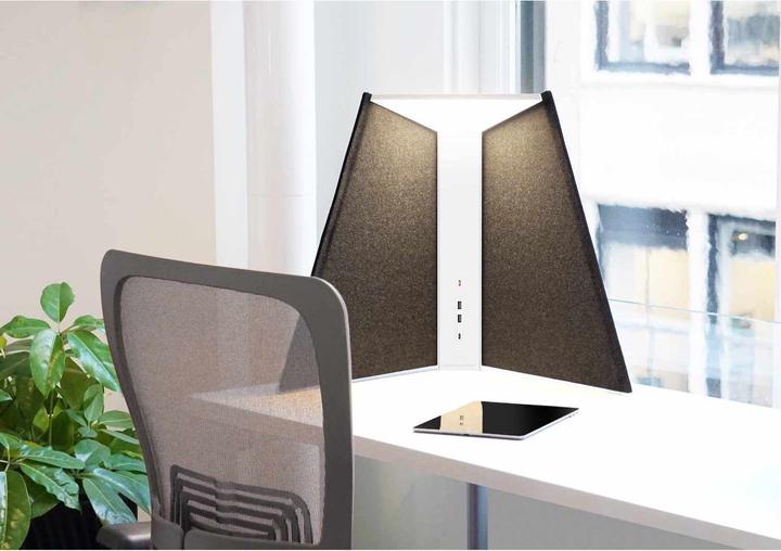 Immagine prodotto Pablo Design Ufficio d'angolo 30 lampada da tavolo con pannello acustico (6000 lm)