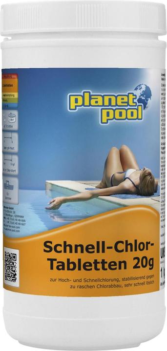 Planet Pool Schnell-Chlor-Tabletten (1000 g)
