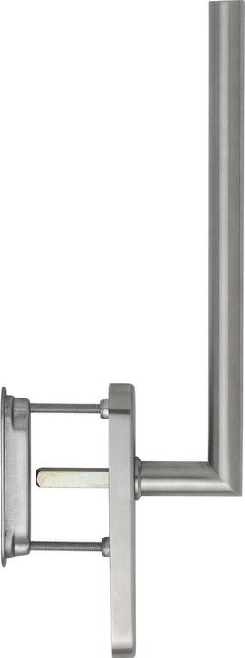Hoppe Lift and slide set AMSTERDAM with shell handle UG, L 285 mm, satin stainless steel (Door set)