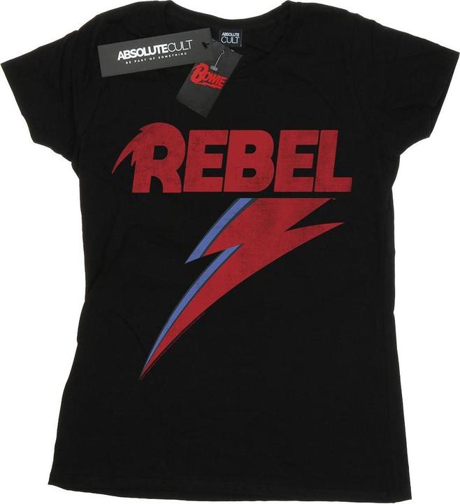 Image du produit David Bowie - T-shirt DISTRESSED REBEL - Femme (S)