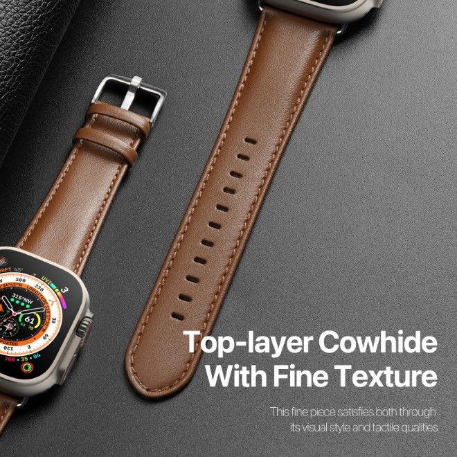 Immagine prodotto Dux Ducis Bracciale in vera pelle serie YS (38 mm, 40 mm, 41 mm, Vera pelle, Apple Watch Series 2, Apple Watch Series 3, Apple Watch Series 1, Apple Watch Serie 4, Apple Watch Serie 5, Apple Watch Serie 6, Apple Watch Series 7, Apple Watch Series 8, Apple Watch Series 9, Apple Watch SE)