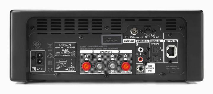Actual product image Denon CEOL RCD-N10 (Bluetooth, Wi-Fi, 1x 65 W)