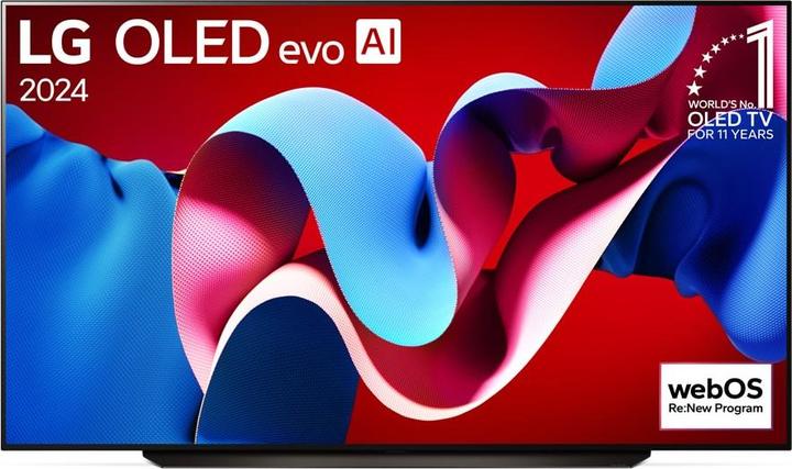 LG TV 4K OLED evo 210 cmF (83", OLED, 4K, 2024)
