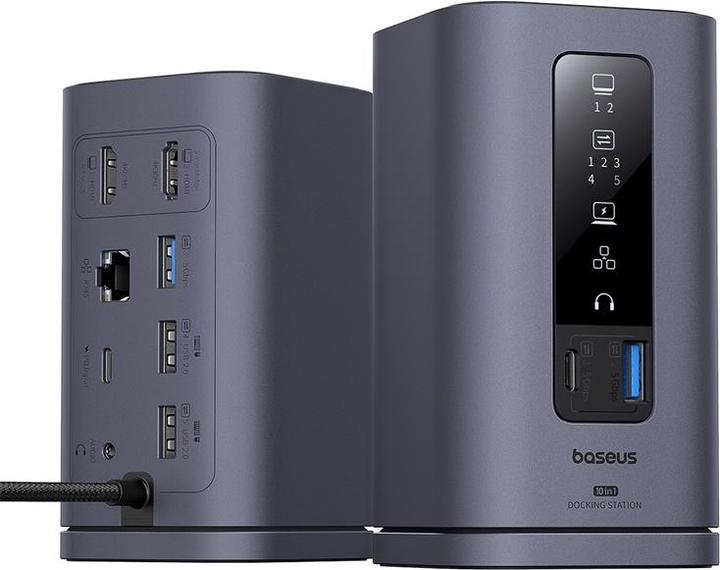 Productafbeelding Baseus Spacemate 10-in-1 docking station (MAC) (USB-C, 10 Havens)