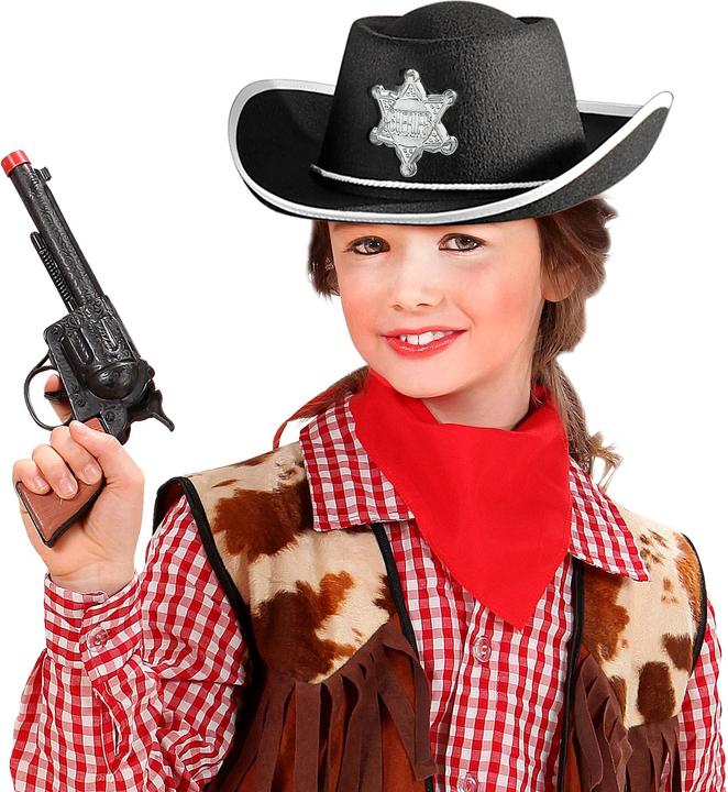 Image du produit Magni Chapeau enfant cowboy noir en feutre