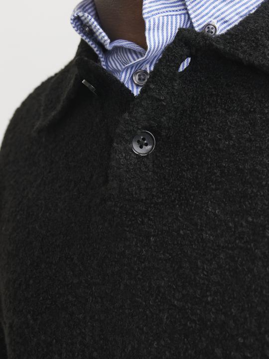 Actual product image Jack & Jones Jprwinter Knit Boucle Polo Styd Aw24 (XXL)